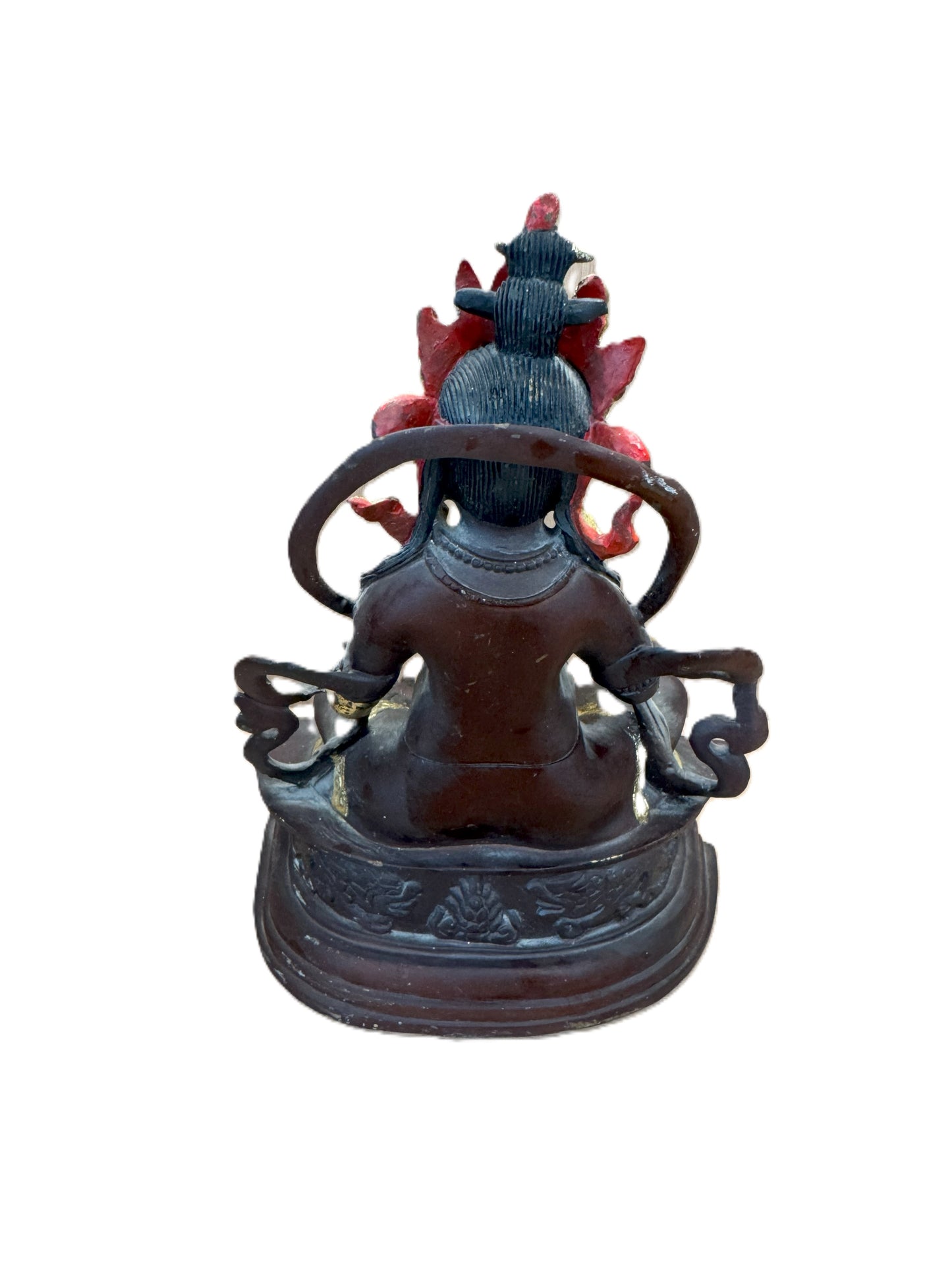Solid Brass Wealth God Statue | Feng Shui Prosperity & Abundance Decor | Gift for Home & Office